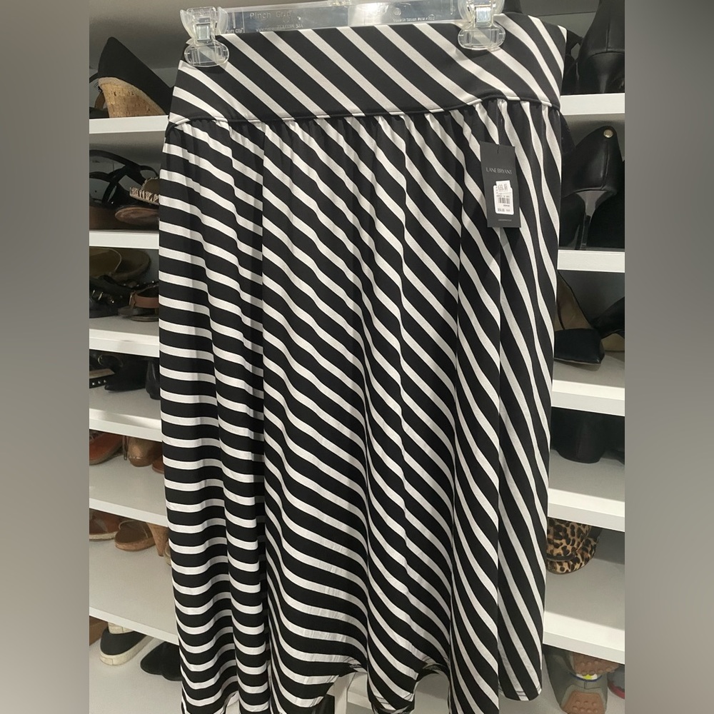 NWT Lane Bryant Striped Skirt size 18/20